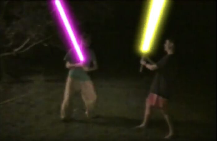 lightsabers in adobe photoshop