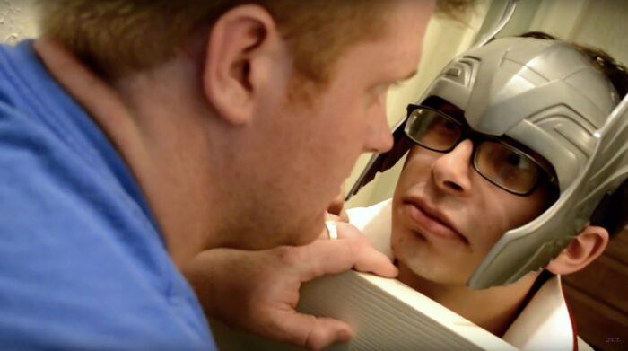 still frame from short film