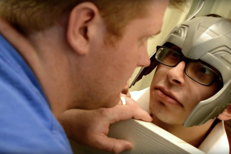 still frame from short film