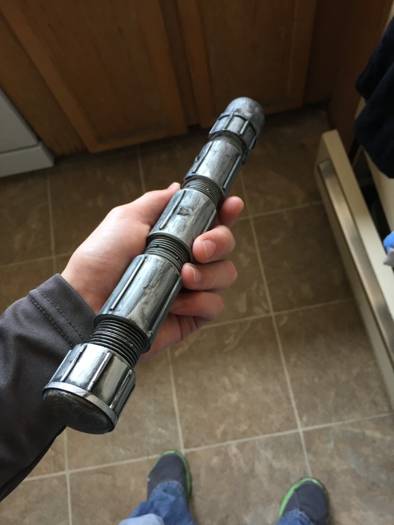 PVC lightsaber hilt