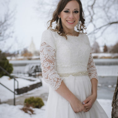 First Look and Bridal Photos