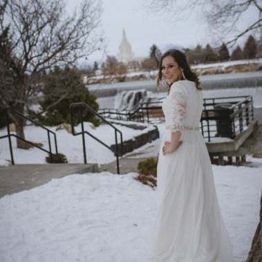 First Look and Bridal Photos