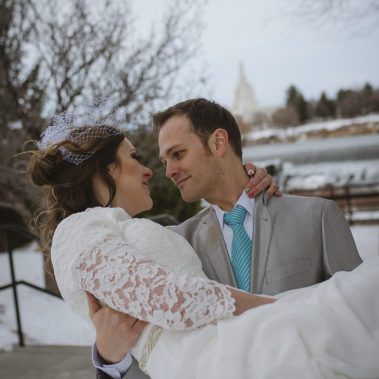 First Look and Bridal Photos