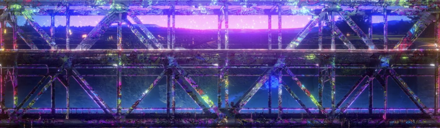 Projection Design for Seven Brides for Seven Brothers at the Playmill in 2020 by Justin Hemsley