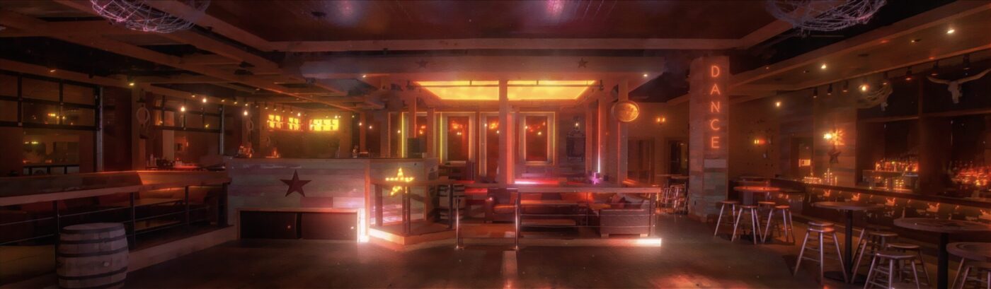 Projection Design for Seven Brides for Seven Brothers at the Playmill in 2020 by Justin Hemsley