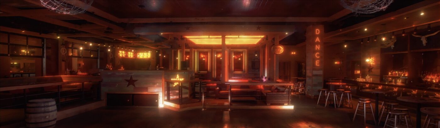 Projection Design for Seven Brides for Seven Brothers at the Playmill in 2020 by Justin Hemsley