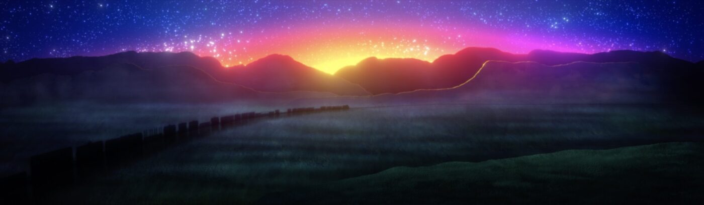 Projection Design for Seven Brides for Seven Brothers at the Playmill in 2020 by Justin Hemsley