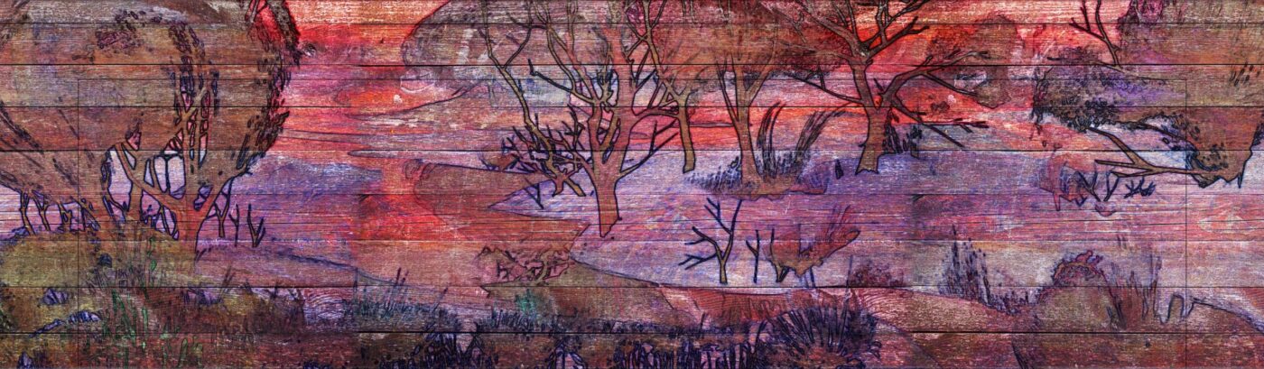 Projection Design for Seven Brides for Seven Brothers at the Playmill in 2020 by Justin Hemsley