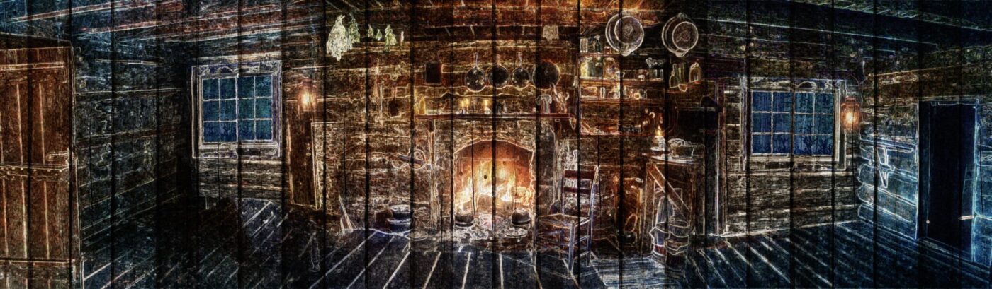 Projection Design for Seven Brides for Seven Brothers at the Playmill in 2020 by Justin Hemsley