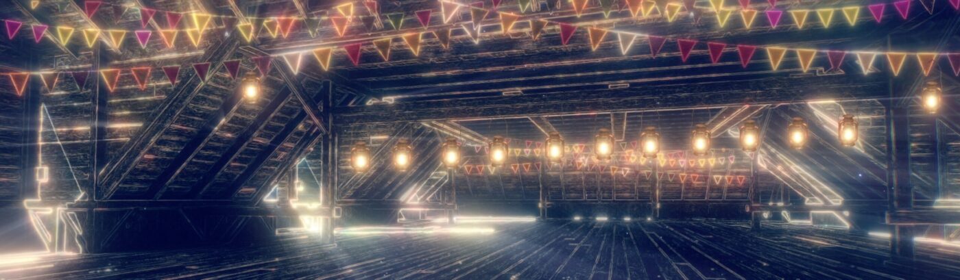 Projection Design for Seven Brides for Seven Brothers at the Playmill in 2020 by Justin Hemsley