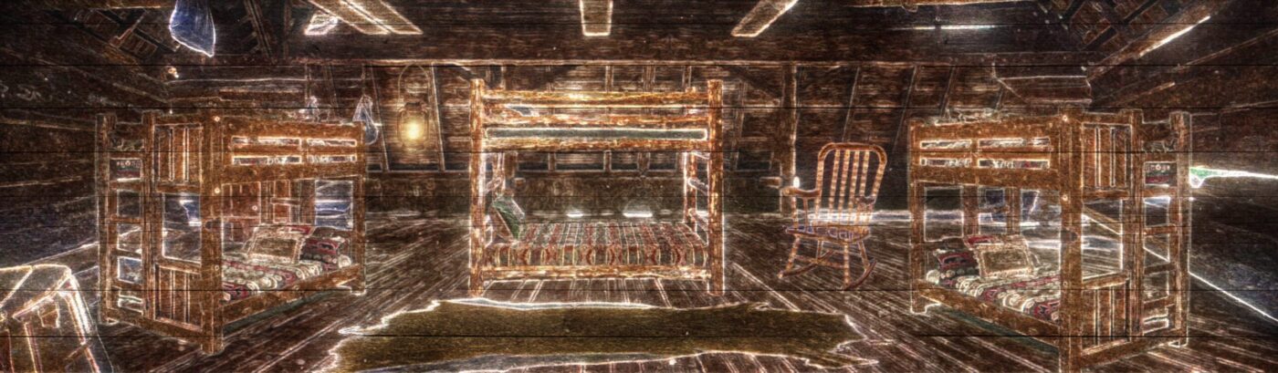 Projection Design for Seven Brides for Seven Brothers at the Playmill in 2020 by Justin Hemsley